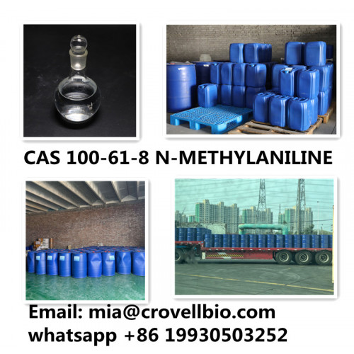 CAS 100-61-8 N-METHYLANILINE supplier in China ( mia@crovellbio.com