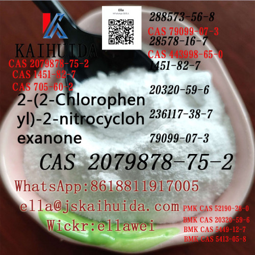 Top purity Research Chemical 2-(2-Chlorophenyl)-2-nitrocyclohexanone	CAS 2079878-75-2  Telegarm:+8618811917005