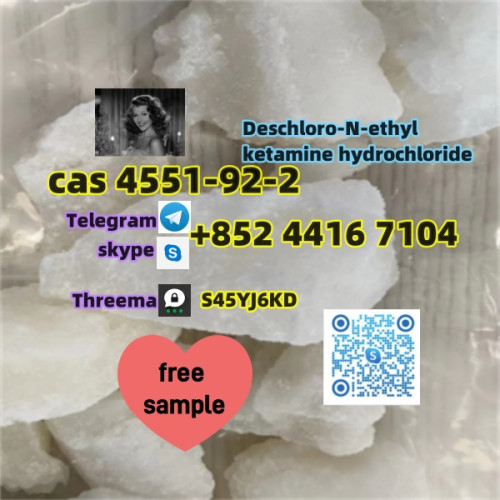 Good feedback cas4551-92-2 ketamine hydrochloride EU +852 4416 7104