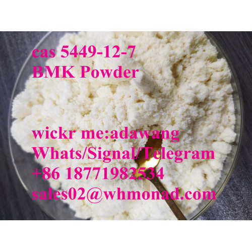 High purity of cas 5449-12-7 bmk powder in stock and good price wickr:adawang