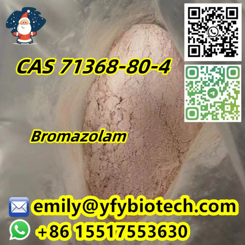 Bromazolam C17H13BrN4 CAS 71368-80-4