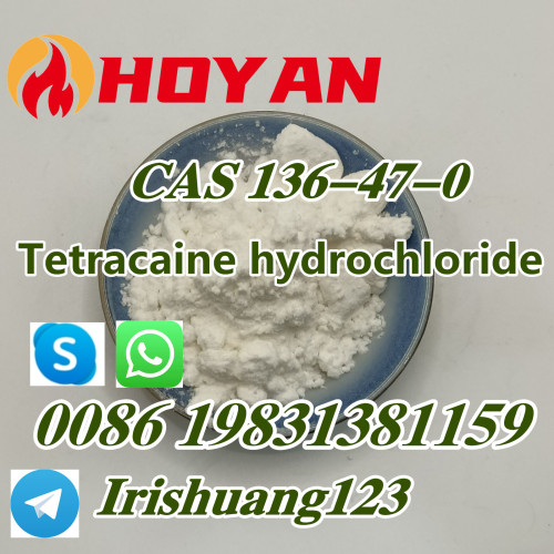 CAS 136-47-0 Pharmaceutical Grade Tetr/AC/Ain/E Hydrochloride Tetr/Aca/Ine HCl Tetr/Aca/Ine Hydrochloride Powder