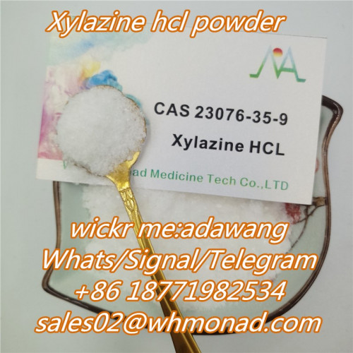 cas 23076-35-9 xylazine hcl powder to usa xylazine powder