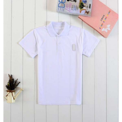 100% cotton pur color boys T shirt Kids polo shirts shirts for 7 colors