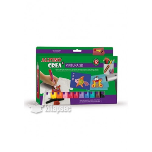 Alpino Pastel Paint Bag with Handle and Corner 12 Color Dc008296