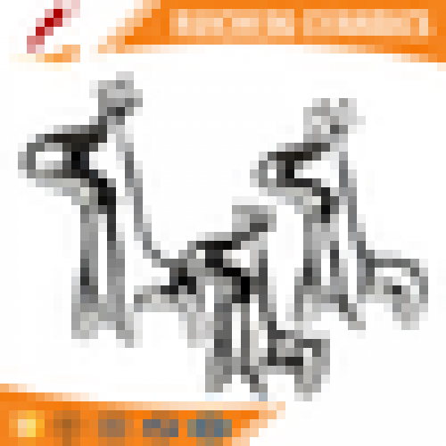 Electroplating ceramic fawn decoration for Home design