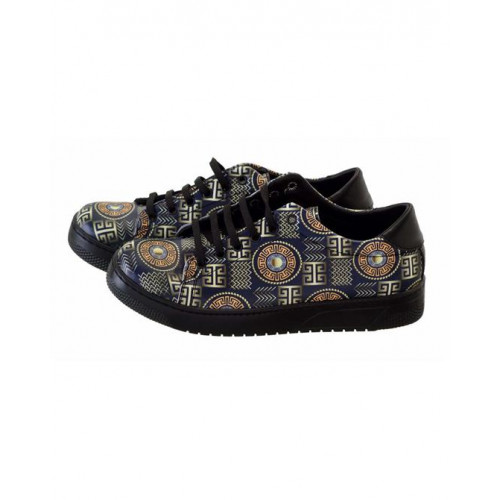 Women Colorful Motif Sneakers Shoes