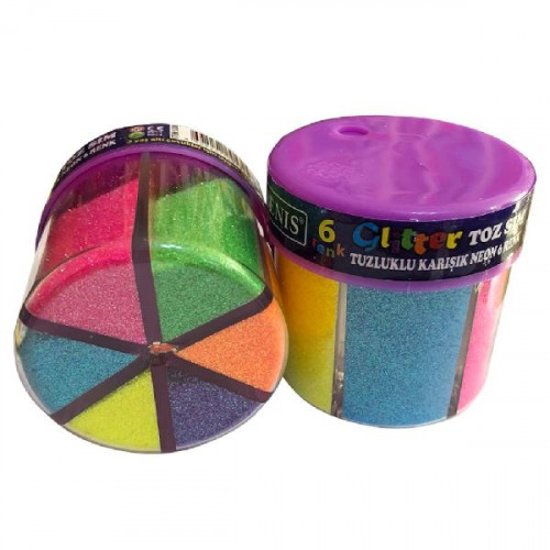 Rubenis Powder Sim Salt Shaker 6 Color Neon