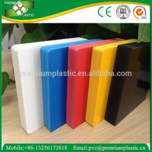Wholesale best price white/color 9mm pvc foam board with CE SGS