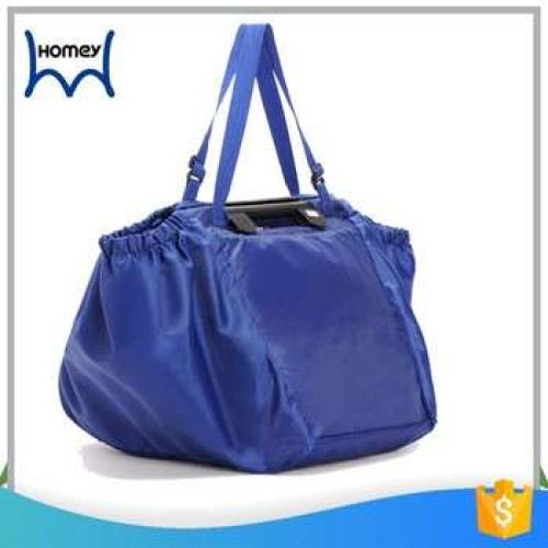 Wholesale wheeled market foldable grocery shopping trolley bag